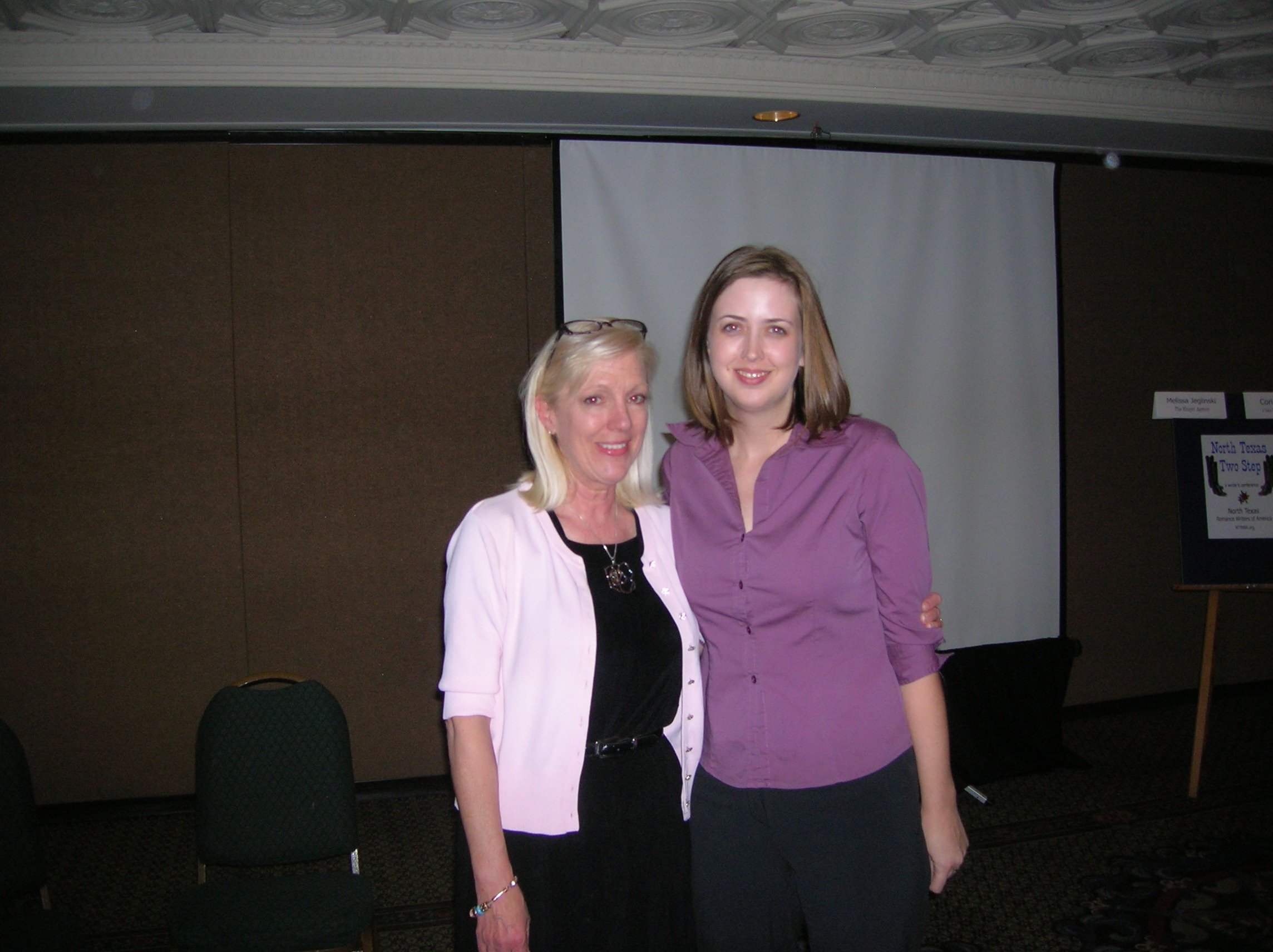 Laura with Margie Lawson